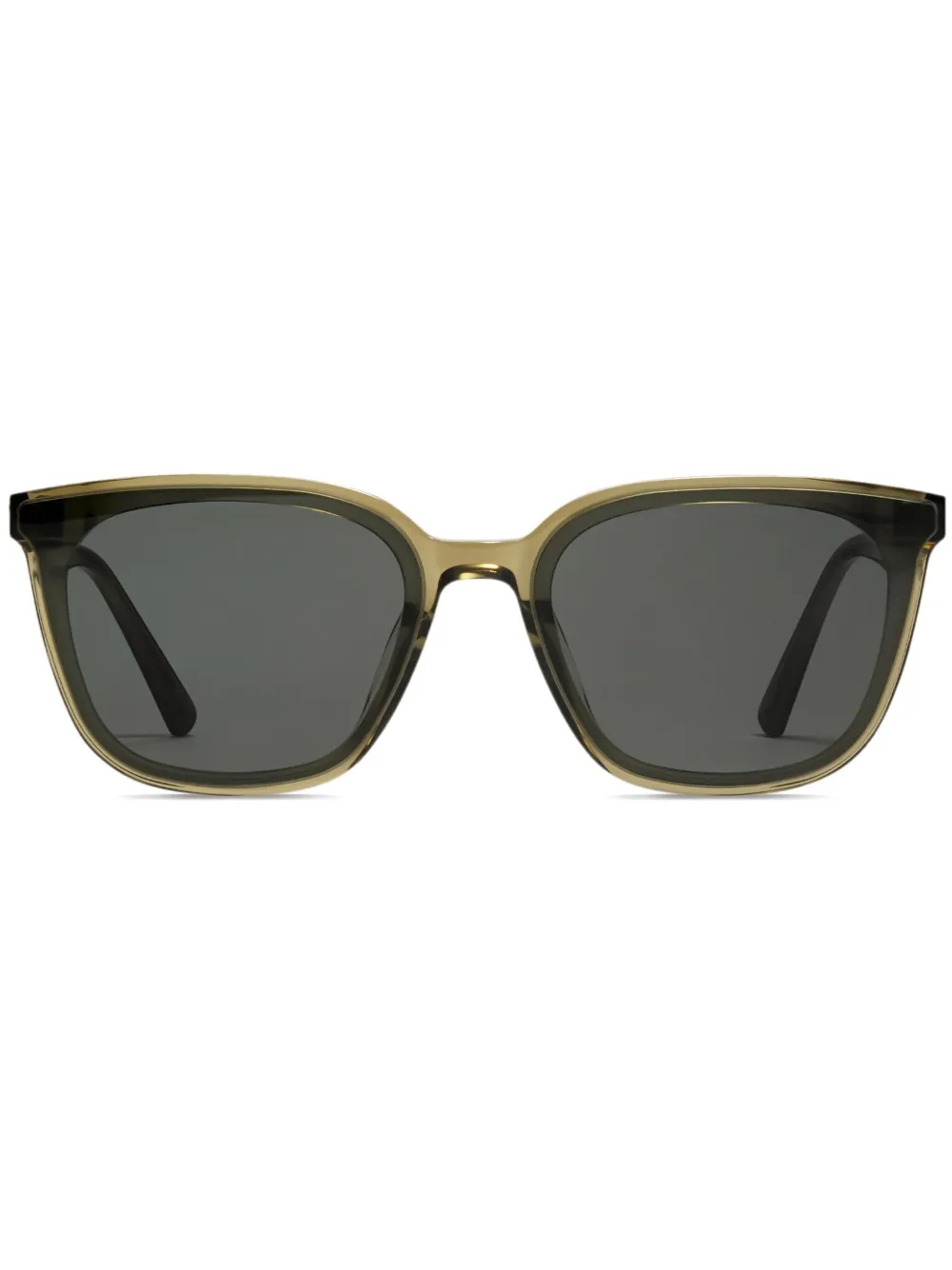 Gentle Monster transparent-rectangle-frame sunglasses