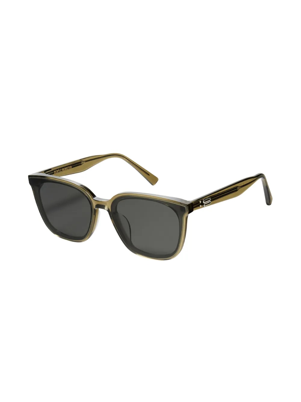 Gentle Monster transparent-rectangle-frame sunglasses